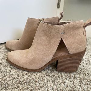 Toms cut out ankle booties